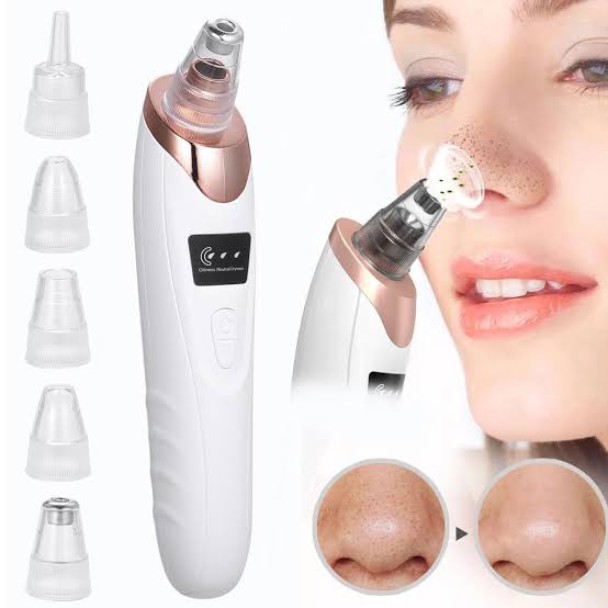 Black Head Derma Suction Machine Chargeable